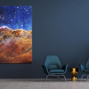NASA Deep Field Set of 3 Canvas Print Carina Nebula James Webb - Etsy