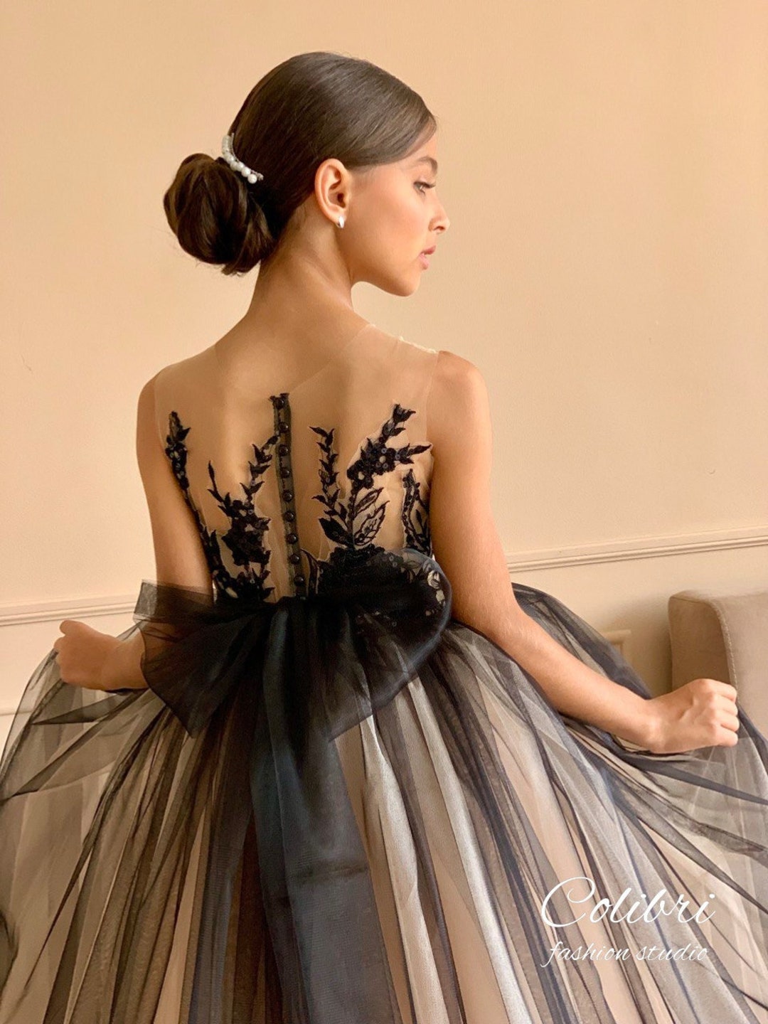 Buy Flower Girl Dress Tulle Lace Girls Formal Dresses Tutu