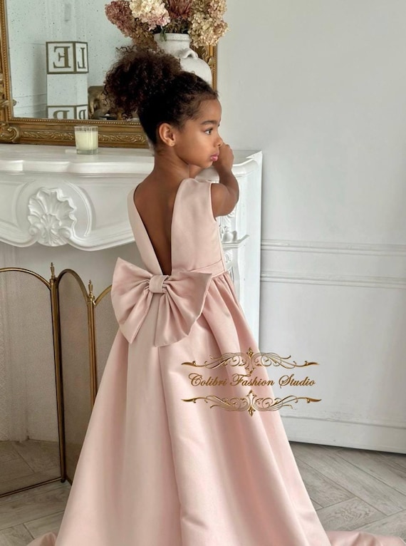 beige dress baby girl Love n Joy Girl's Boho Dress
