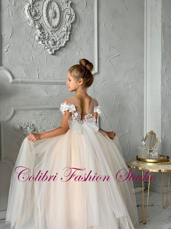 Fantasy White Princess Dress Forest Princess Costume White