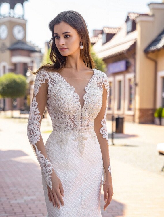 etsy mermaid bridal