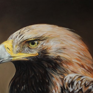 Tierportraits / Tiermalerei / Eagl Adler