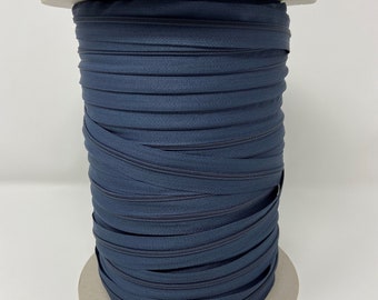 No.5 Navy Continuous Zip Chain /& Sliders 5//10//25//50//100//200m Upholstery