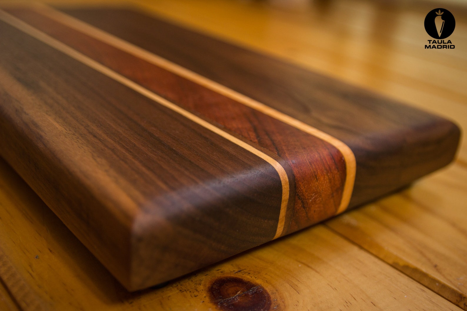 Planche à découper en noyer à grains longs jatoba et bois Etsy France