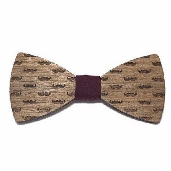 Bowtie - Noeud papillon : Wooden Moustache