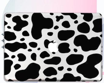 Cow Skin Macbook Pro 16 Case Black And White Print Macbook Air 13 Inch Case 2019 Macbook Pro 13 Inch Case 15 In Macbook Pro Case GA0112