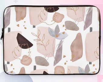 Abstraction 16 Inch Macbook Pro Case Flowers Sleeve Macbook Air 13 Inch Macbook Pro 14 Soft Case Macbook Pro 16 M2 Floral Art Case GA0318