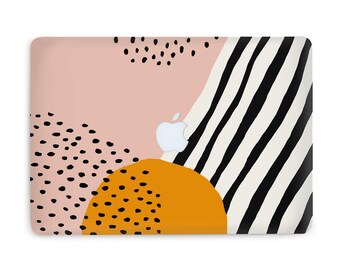 Abstract Macbook Case: Modern Art Laptop Cover