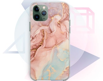 Pink Marble iPhone 14 Pro Max Soft Cover For iPhone 13 Pro Silicone Cover for iPhone 12 Mini Cover for iPhone 13 Pro Case Pixel 5 5G GA0388
