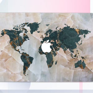 World Map Marble Macbook Pro 16 Hülle Macbook Air 13 2019 Hülle Macbook Pro 13 Hülle Macbook Pro 15 New Case Mac 12 Hülle Macbook Air 11 GA0106