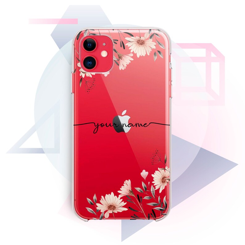 Flowers iPhone 11 Phone Case Personalized iPhone 11 Pro Case Etsy