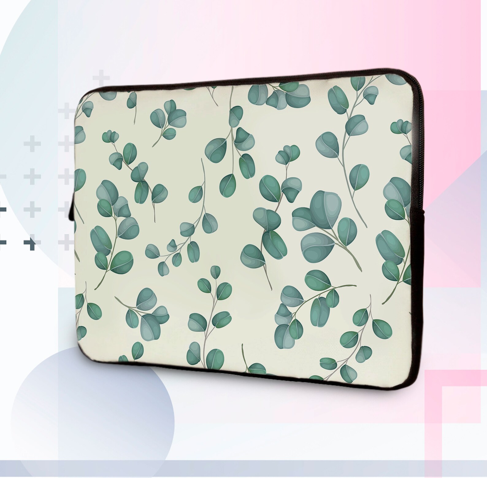 Floral Design Laptop Sleeve Herbs Laptop Sleeve 12 Inch Laptop Etsy
