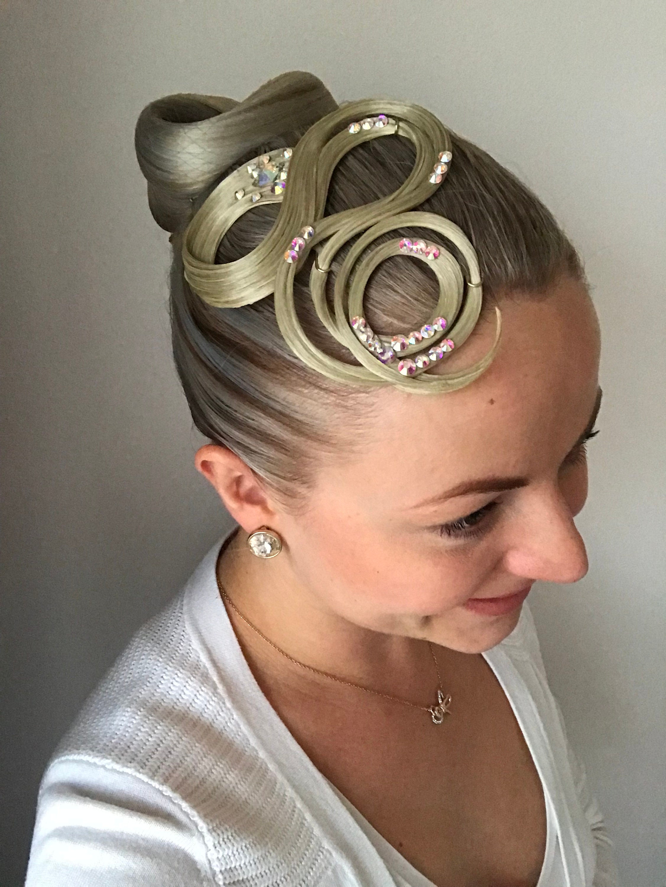 Hairpiece Ballroom Jewelry Latin Dance Hair Dress Accessory Rhinestone