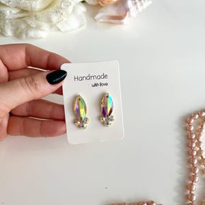 Necklace Earrings Ballroom Latin Dance Accessory Jewelry Rhinestone Dancing Costume Competition