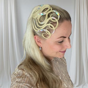Hairpiece Ballroom Jewelry Latin Dance Hair Dress Accessory Rhinestone Dancing Costume Competition Hairstyle