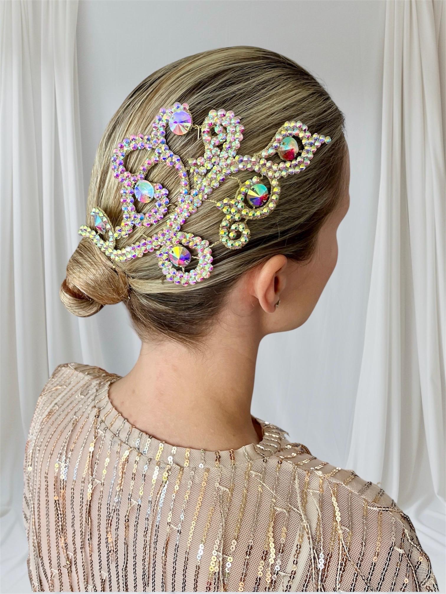 New?Free People-Zaza Rhinestone Headpiece Rhinestone Headpiece - Etsy main image 3
