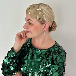 Hairpiece Ballroom Jewelry Latin Dance Hair Dress Accessory Rhinestone Dancing Costume Competition Hairstyle