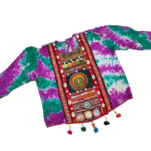 Banjara Choli top,Vintage Banjara Kutch Rabari Ethnic Embroidery ,Indian VintageBanjara,Tribal Banjara,Belly Dance Rabari Choli,Boho Choli