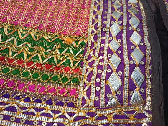 Very beautiful gota patti Jacket,Gujarati Kutch E… - image 6