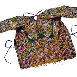 Banjara Choli,Vintage Banjara Kutch Rabari Ethnic Embroidery ,Indian VintageBanjara,Tribal Banjara,Belly Dance Rabari Choli,Boho Choli Tunic