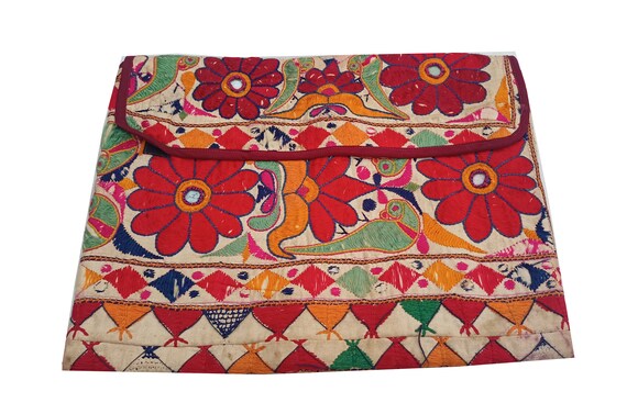 Banjara laptop bag, embroidery bag ,afghani bag, … - image 3