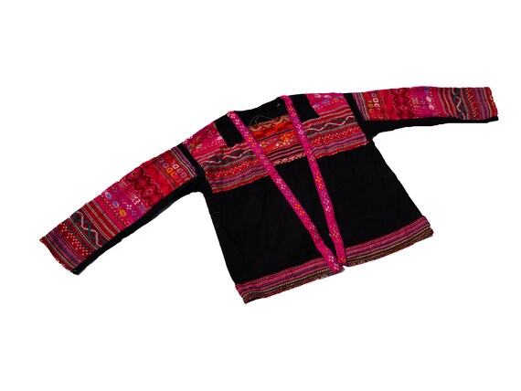 antique Tibetan work Jacket,Gujarati antique Embr… - image 6