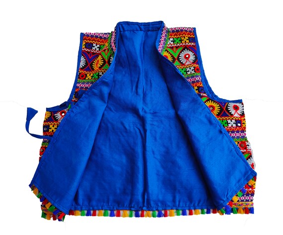 Banjara Rabari keriya Jacket,Gujarati zari Embroi… - image 5