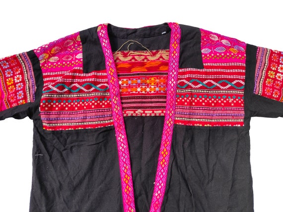 antique Tibetan work Jacket,Gujarati antique Embr… - image 4