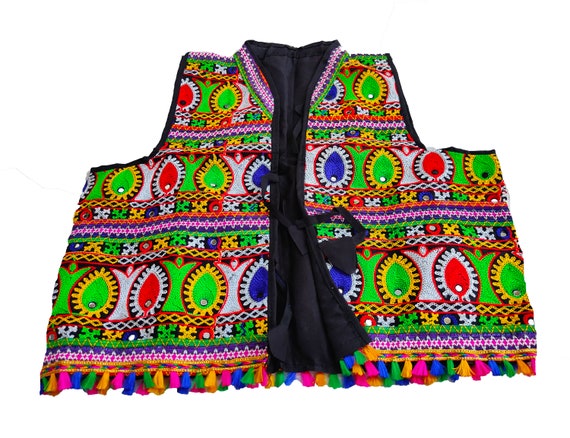 Banjara Rabari keriya Jacket,Gujarati zari Embroi… - image 6