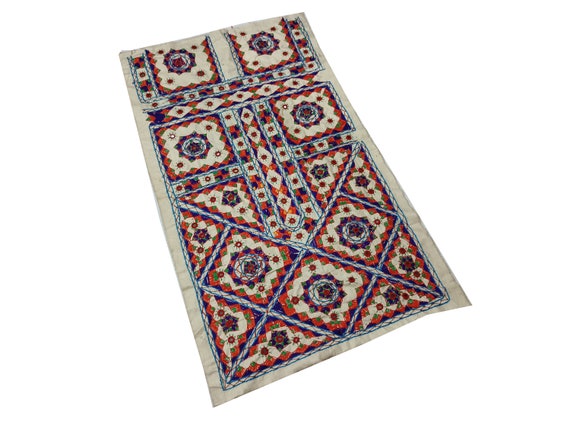 Banjara Yoke,afghani patch Mirror Work Hand Embro… - image 1