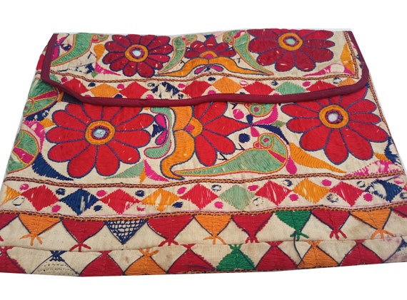 Banjara laptop bag, embroidery bag ,afghani bag, … - image 5