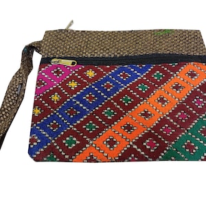 Bolso banjara, bolso bordado, bolso afgano, bolso de mano bohemio con borlas tribales hecho a mano, bolso de mano, hermoso bolso bohemio bordado con banjara para mujer