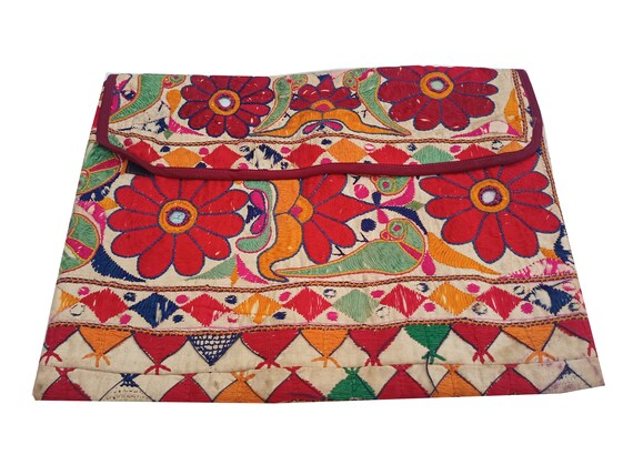 Banjara laptop bag, embroidery bag ,afghani bag, … - image 6