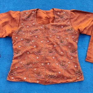 Banjara Choli top,Vintage Banjara Kutch Rabari Ethnic Embroidery ,Indian VintageBanjara,Tribal Banjara,Belly Dance Rabari Choli,Boho Choli