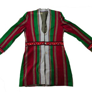 Banjara Keriya Jacket: Gujarati Zari Embroidery, Vintage Tribal Waistcoat