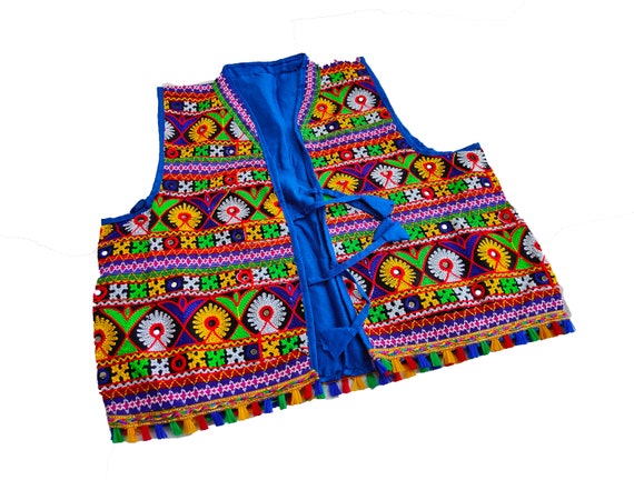 Banjara Rabari keriya Jacket,Gujarati zari Embroi… - image 1