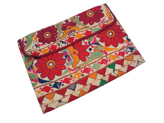 Banjara laptop bag, embroidery bag ,afghani bag, … - image 1