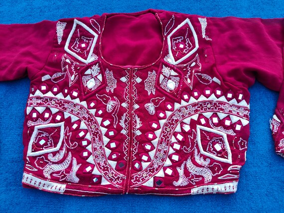 Banjara Choli top,Vintage Banjara Kutch Rabari Et… - image 6