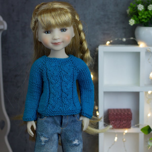 14 inch doll clothes for doll Fashion Friends sweater Ruby Red clothes Ruby Red sweater Ruby Red Fashion Friends doll clothes Ruby Red doll