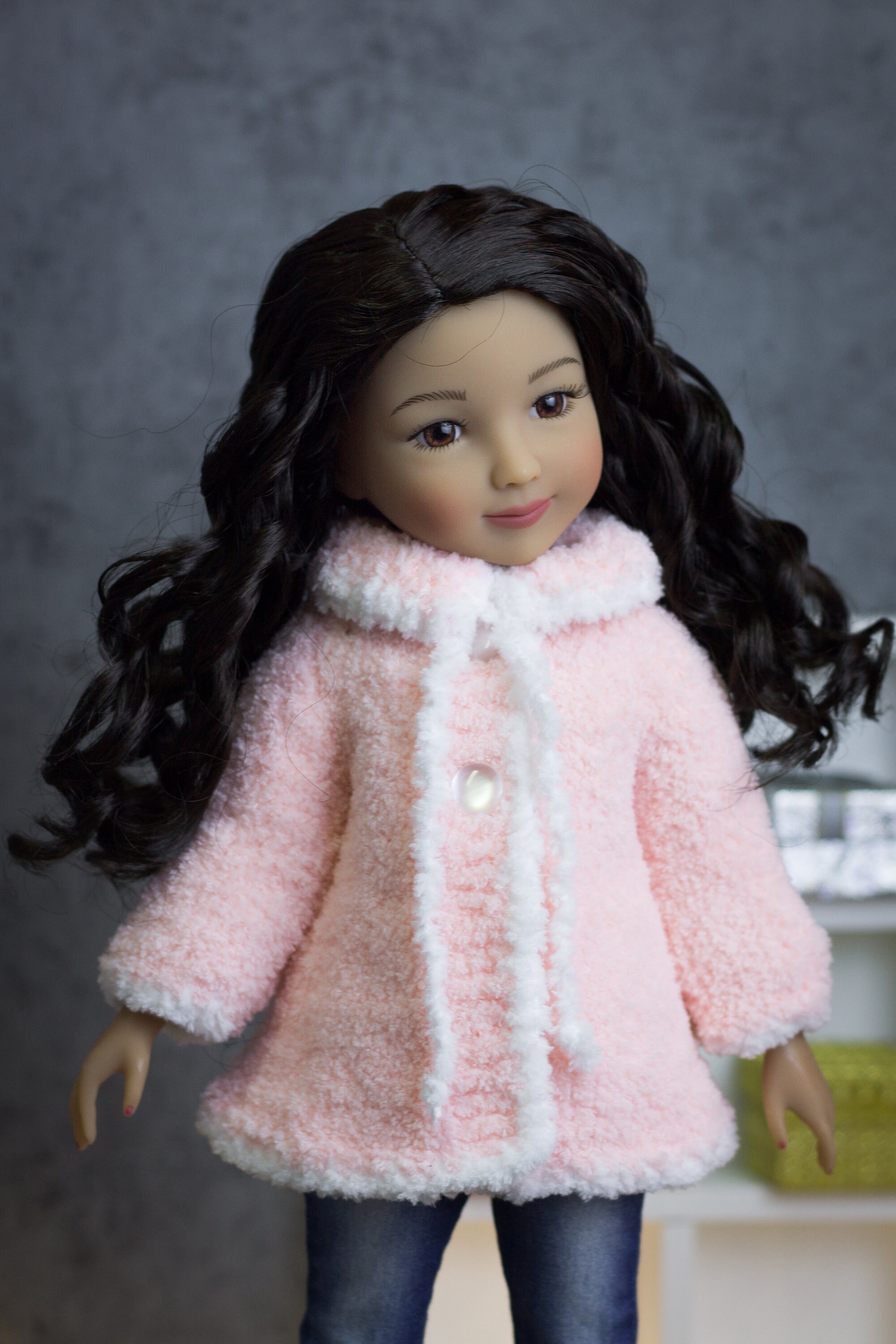 Ruby Red Outfit Ruby Red Coat Ruby Red Fashion Friends Doll Etsy