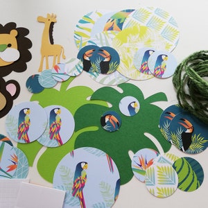 CHILDREN&#39;S DIY KIT jungle garland