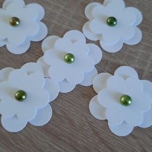 Fleurs décoratives scrapbooking