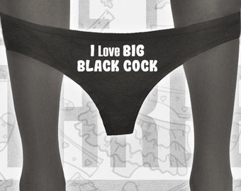 I want only big black cocks