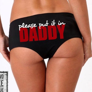 Daddy's Little Fuck Toy Panties 