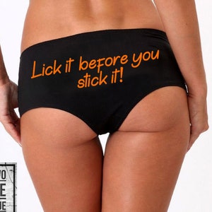 Its Not Going to Lick Itself Thong 