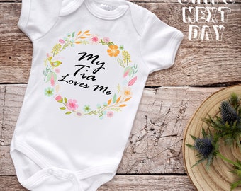 i love my tia onesie