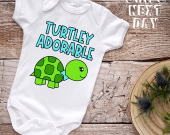 Turtley entzückende Baby Body