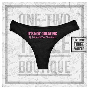 Its Not Cheating If My Husband Watches Thong - Etsy