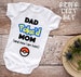Pokemon Dad Poked Mom Baby Onesie 