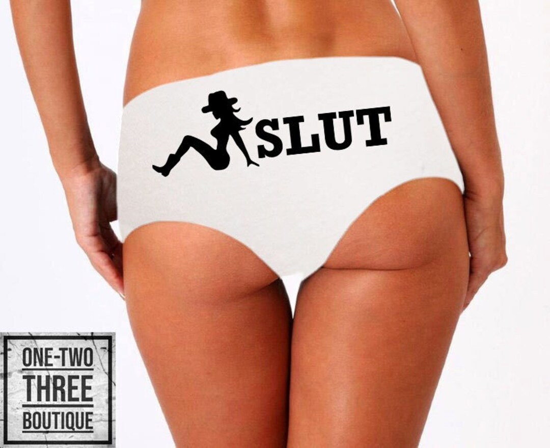 Butt Stuff Panties, Funny Anal Sex Gift Booty, Womens Underwear 